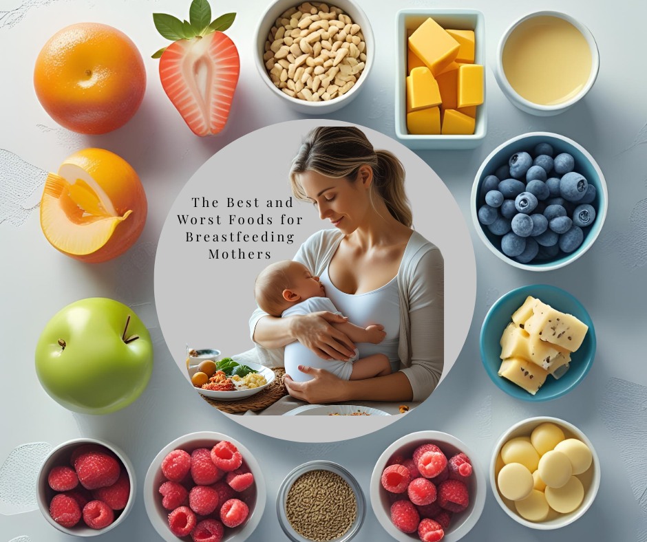 Nutritious meal with fresh vegetables, lean protein, and whole grains for breastfeeding mothers