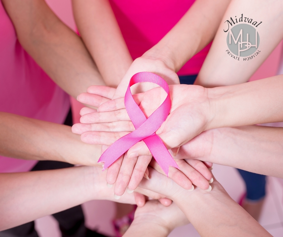 Pink cancer awareness ribbon symbolizing women’s health and cancer prevention